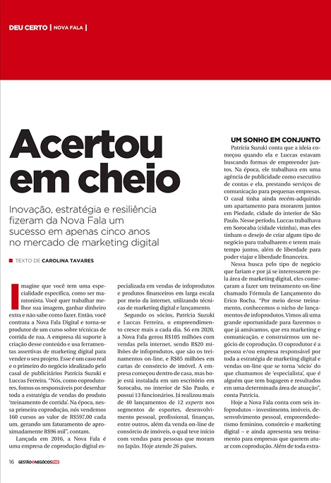 Luccas Ferreira Nova Fala